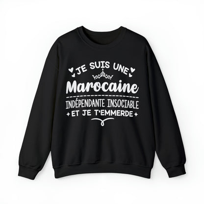Je suis une Marocaine indépendante insociable