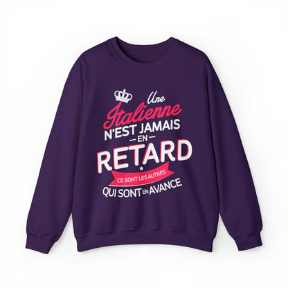 Une Italienne n'est jamais en retard