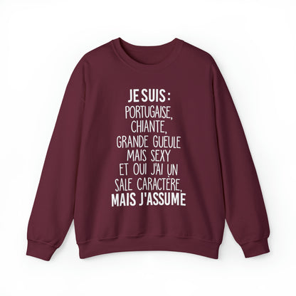 Je suis Portugaise mais j'assume