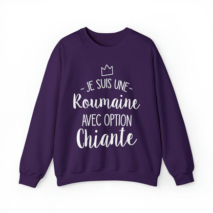 Je suis une Roumaine avec option chiante
