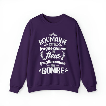 Roumaine sont pas fragile comme une fleur