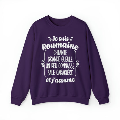 Je suis Roumaine sale caractère et j'assume