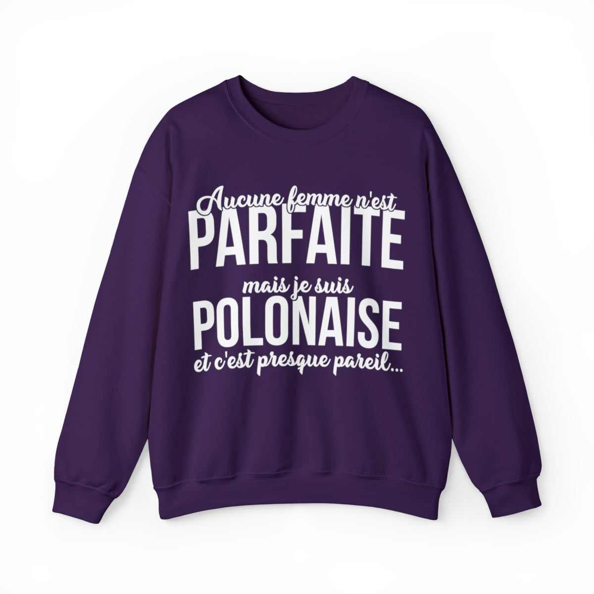 Je suis Polonaise et c'est presque pareil
