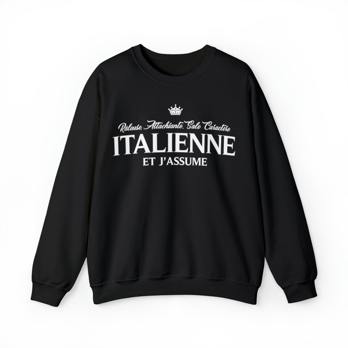 Italienne et j'assume