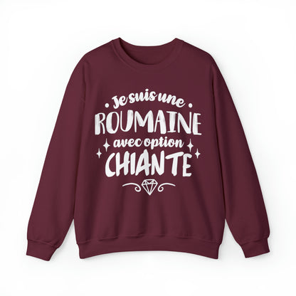 Je suis une Roumaine avec option chiante