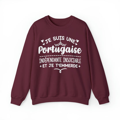 Je suis une Portugaise indépendante insociable