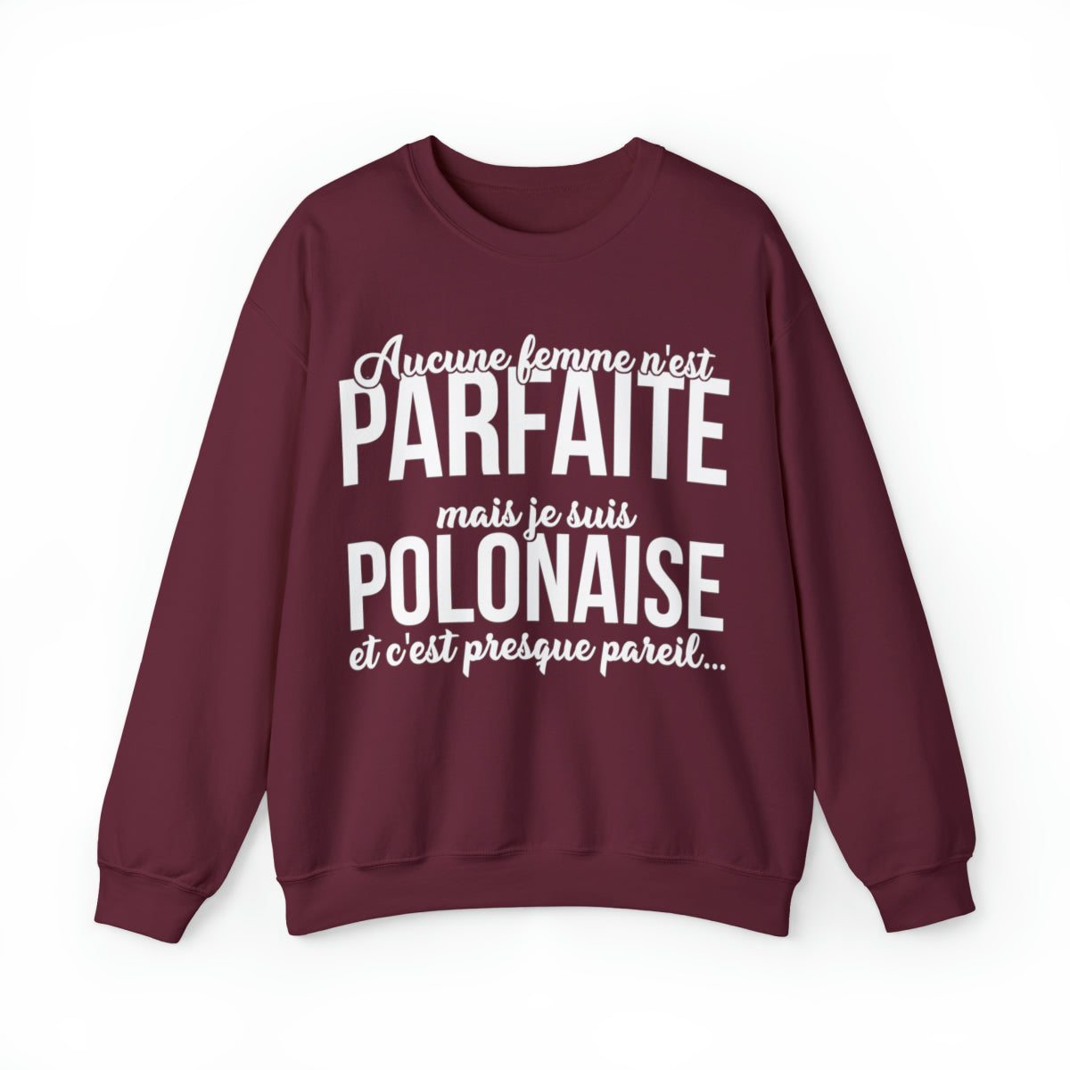 Je suis Polonaise et c'est presque pareil