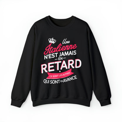 Une Italienne n'est jamais en retard