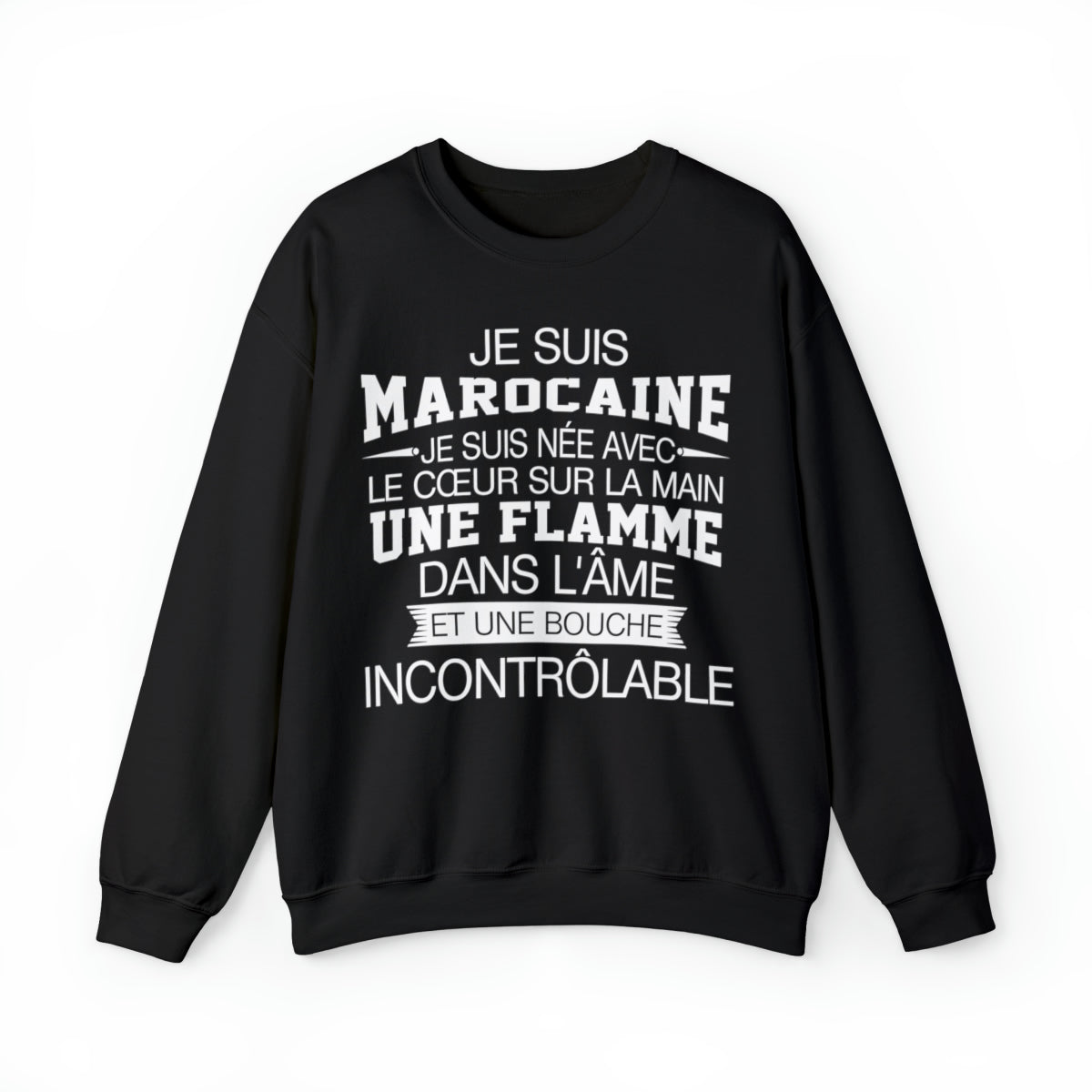 Je suis Marocaine, je suis née avec le coeur sur la mai