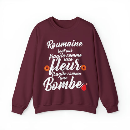 Roumaine sont pas fragile comme une fleur