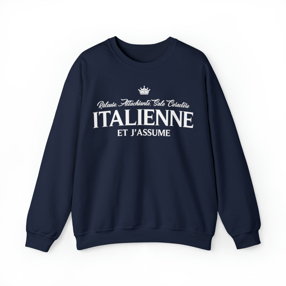 Italienne et j'assume