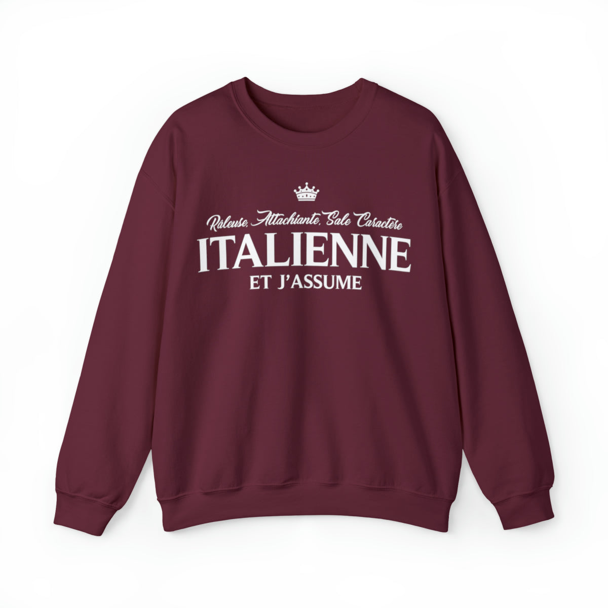 Italienne et j'assume
