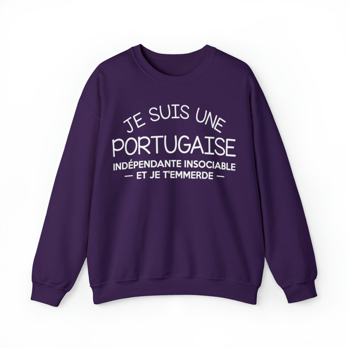 Je suis une Portugaise indépendante insociable