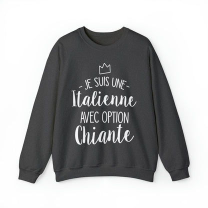 Je suis une Italienne avec option chiante
