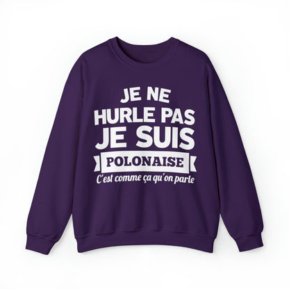 Je suis Polonaise, c'est comme ça qu'on parle