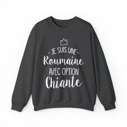 Je suis une Roumaine avec option chiante