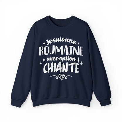 Je suis une Roumaine avec option chiante