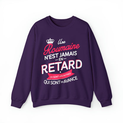 Une Roumaine n'est jamais en retard