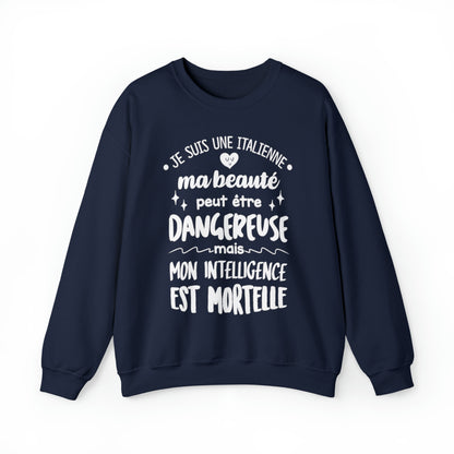 Je suis une Italienne, ma beauté peut être dangereuse