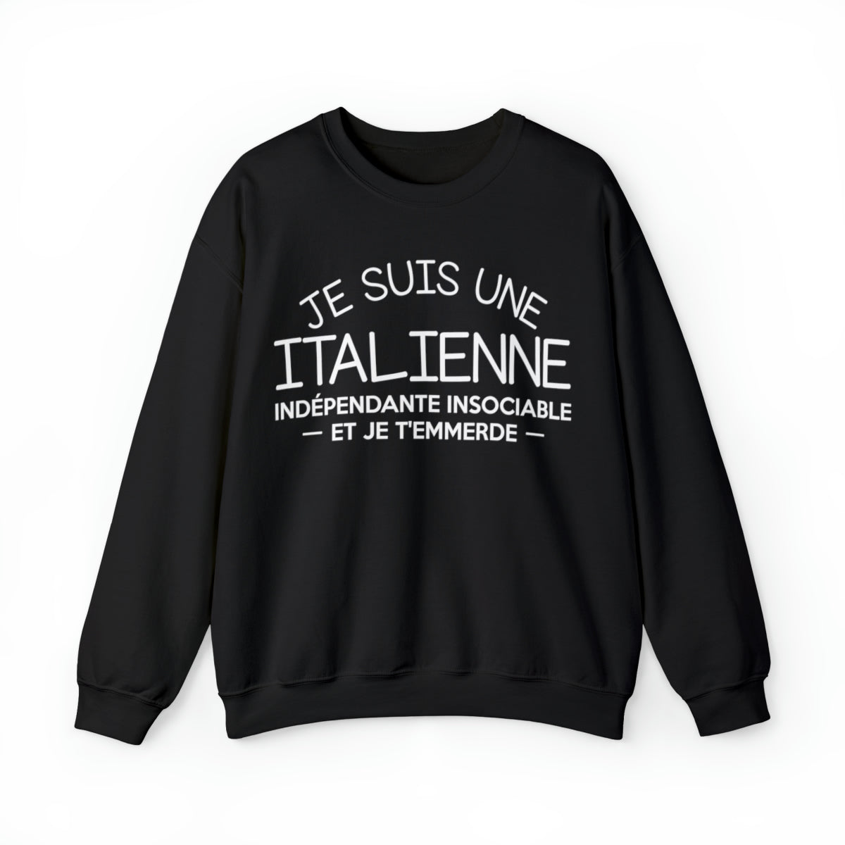 Je suis une Italienne indépendante insociable