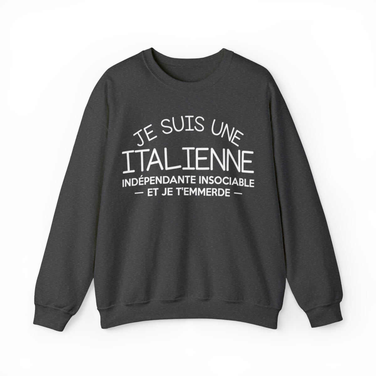 Je suis une Italienne indépendante insociable
