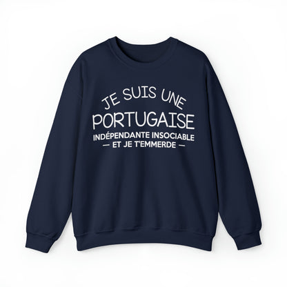 Je suis une Portugaise indépendante insociable