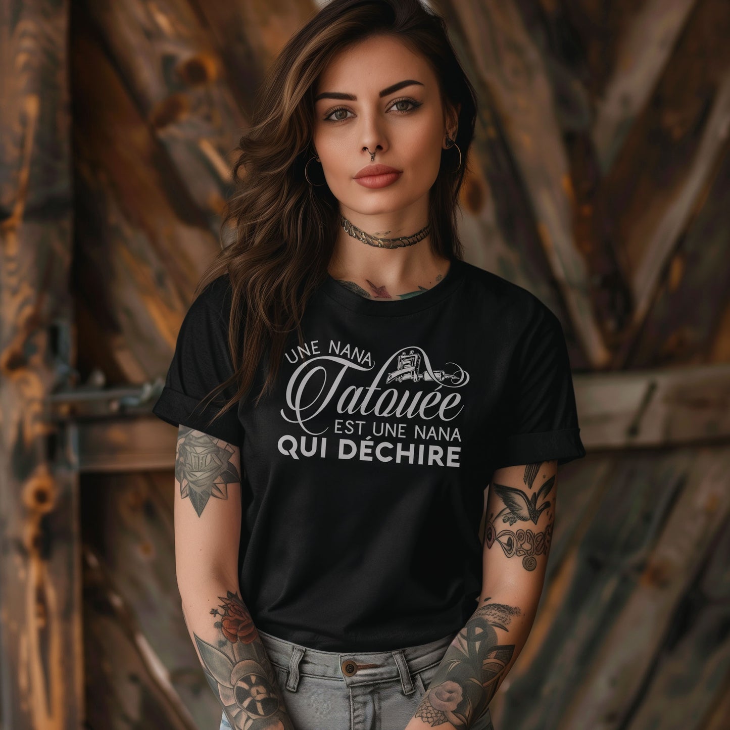Une nana tatouée est une nana qui déchire
