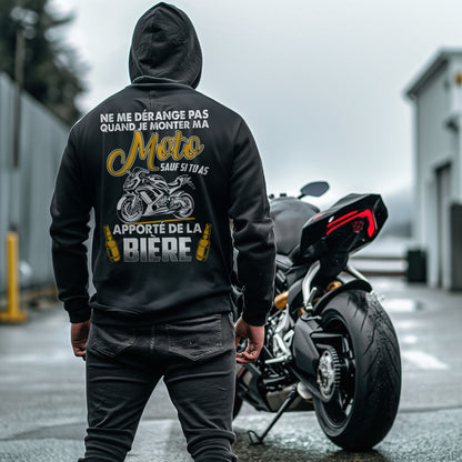 Ne me dérage pas quand je monter ma moto