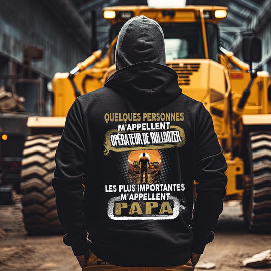 Opérateur de Bulldozer du Bâtiment, Papa du Cœur