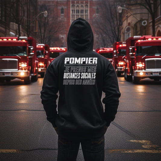 Pompier, expert en distances sociales