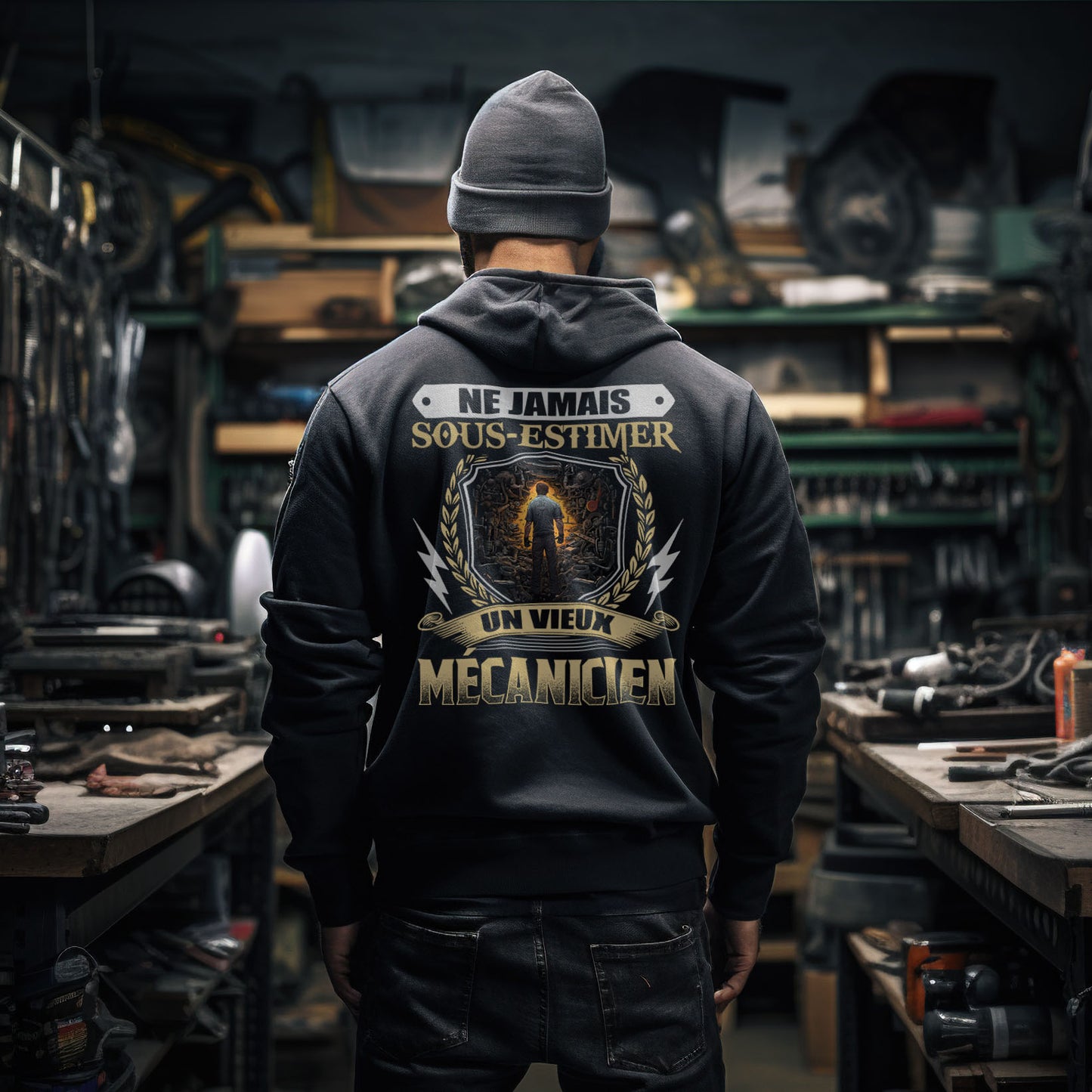 Ne jamais sous-estimer un vieux Mécanicien