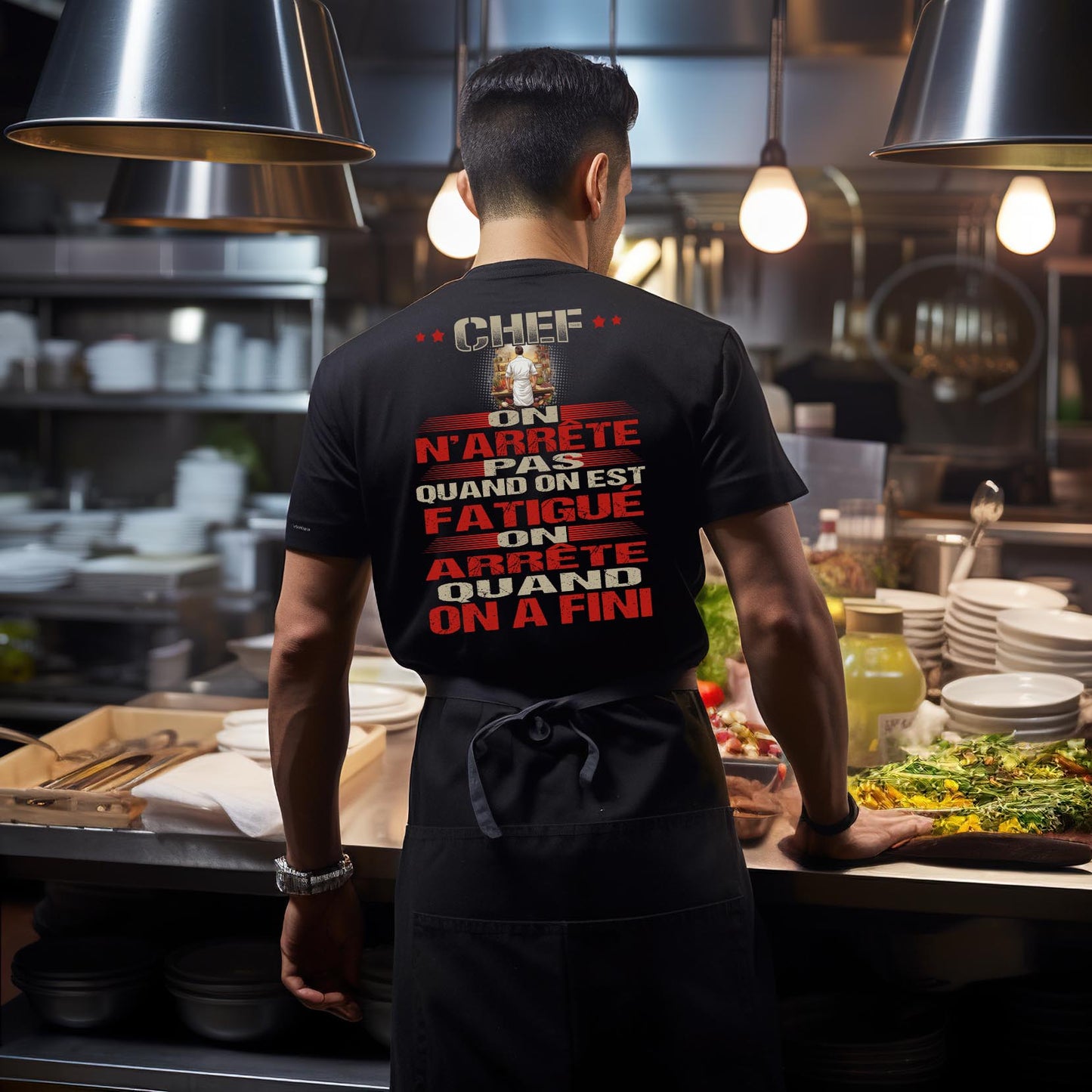 Chef, on n'arrête pas quand on est fatigué