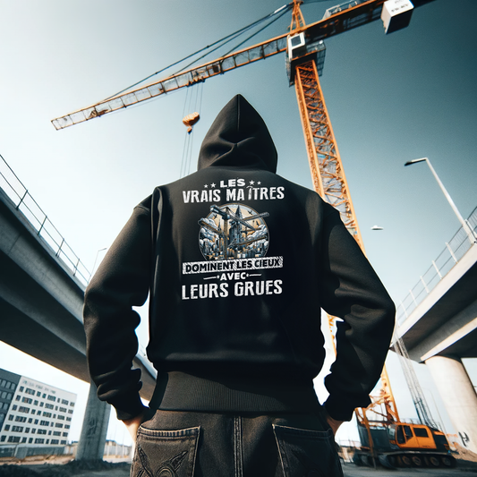 Les vrais maîtres dominent les cieux avec leurs grues