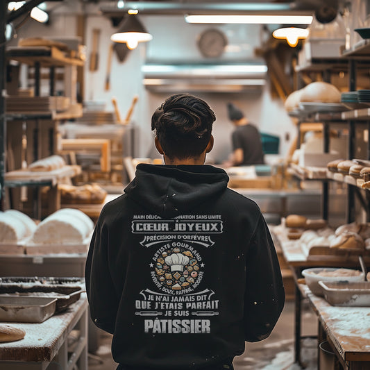 Je suis pâtissier je n'ai jamais dit que j'étais parfait