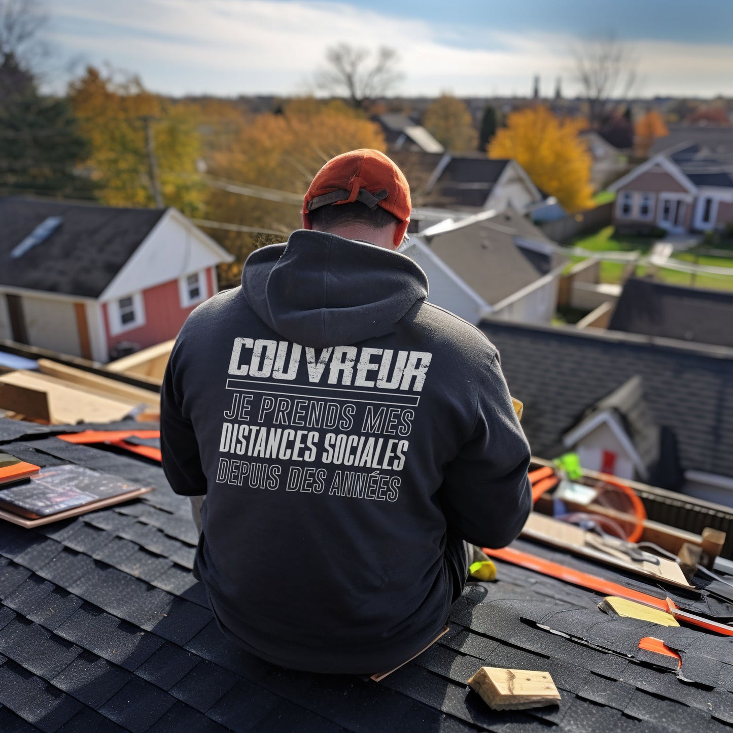 Couvreur, expert en distances sociales