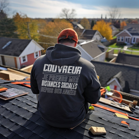 Couvreur, expert en distances sociales