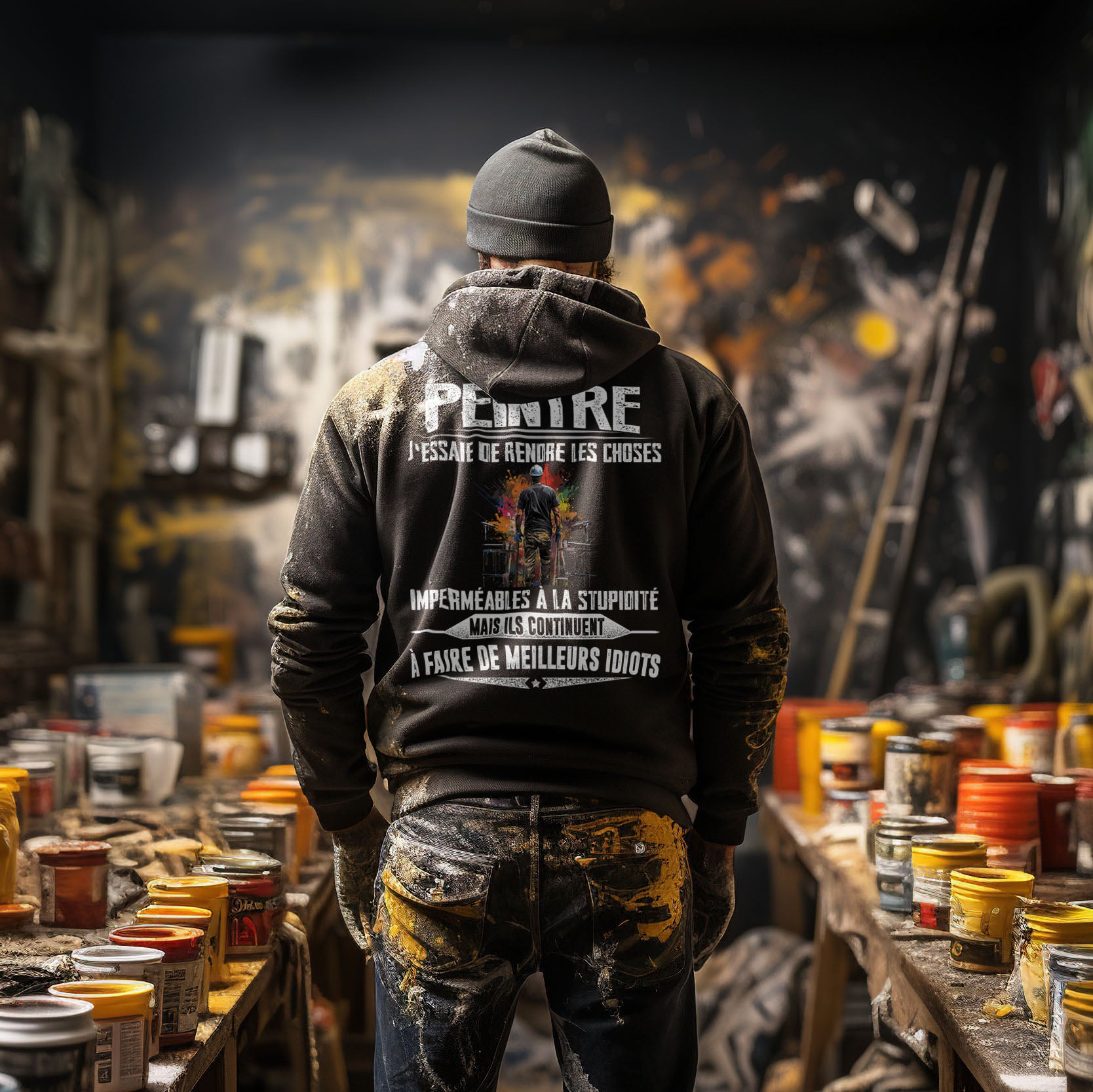Je suis Peintre, je garderai mes outils et mes testicules