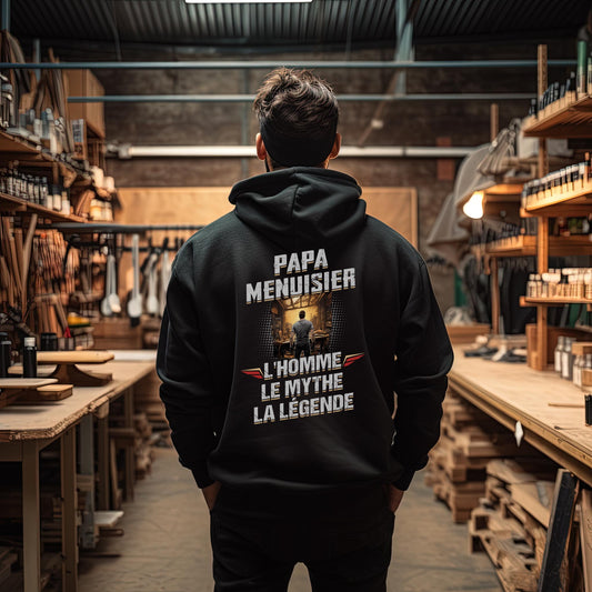 Papa, Menuisier, Légende