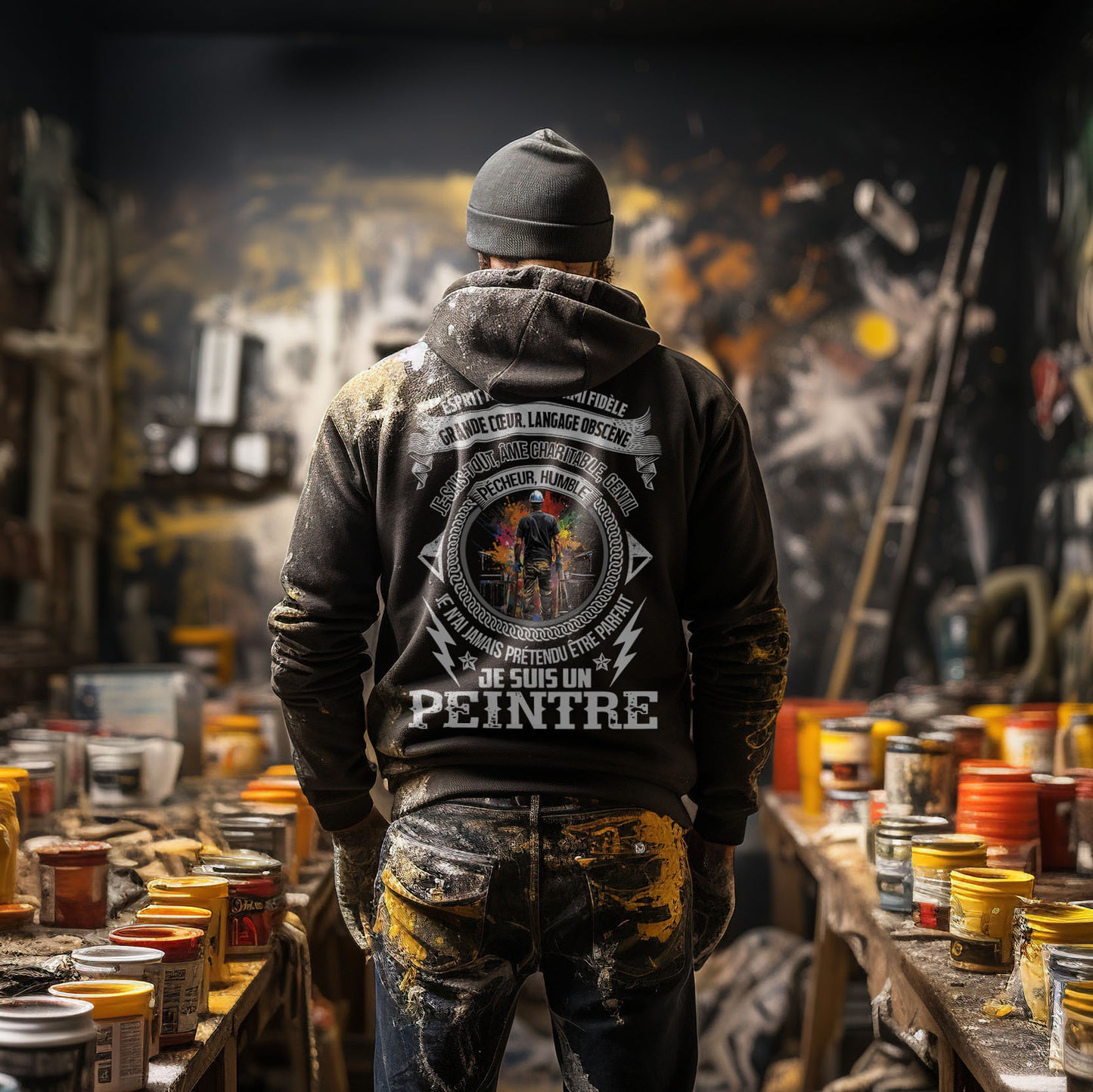 Je n'ai jamais prétendu être parfait, je suis un Peintre
