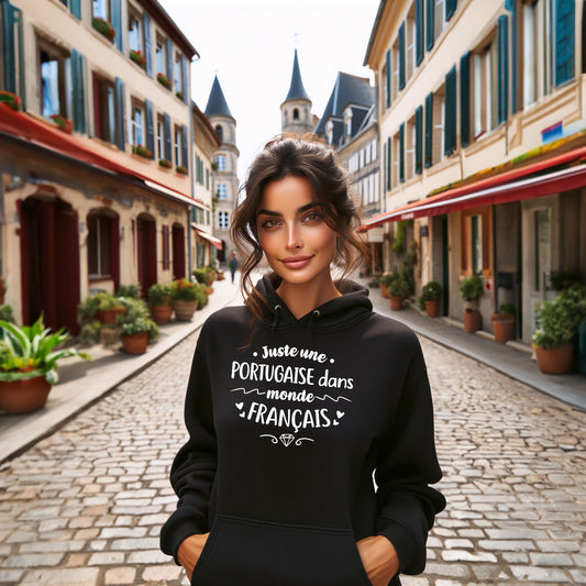 Juste une Portugaise dans monde Français