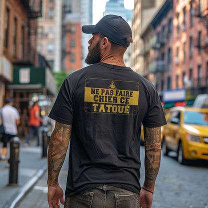 Ne pas faire chier pas tatoué