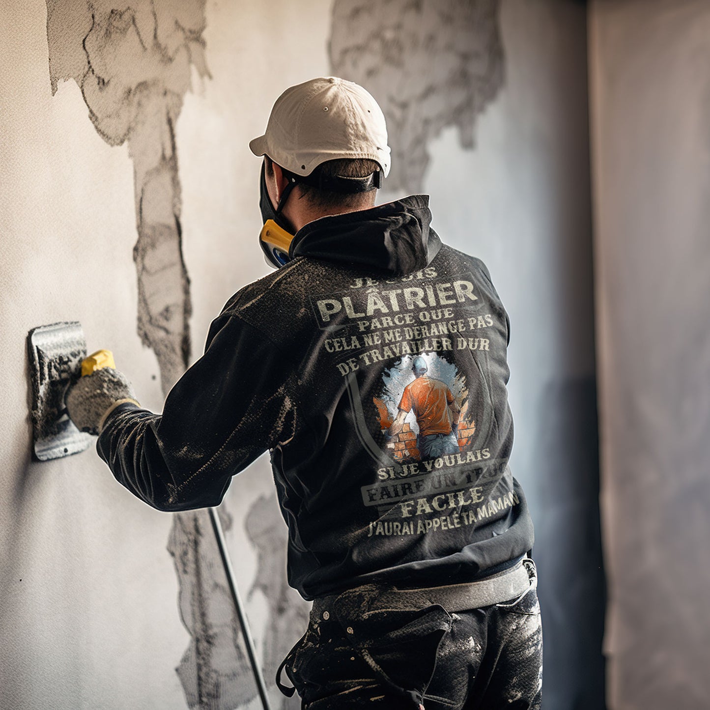 Plâtrier, le travail dur n'est pas une option