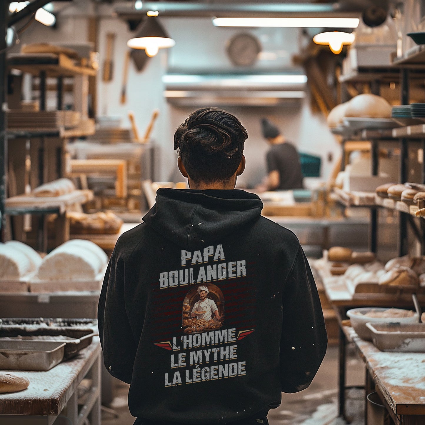 Papa, Boulanger, Légende