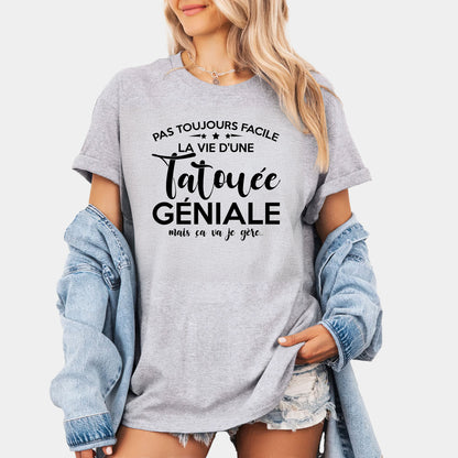 Pas toujours facile la vie d'une tatouée géniale mais ça va je gère