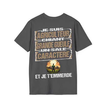 Agriculteur, chiant, grande gueule, un sale caractère