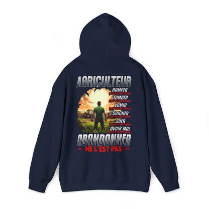 Agriculteur, ramper, tomber, vomir, saigner est acceptable