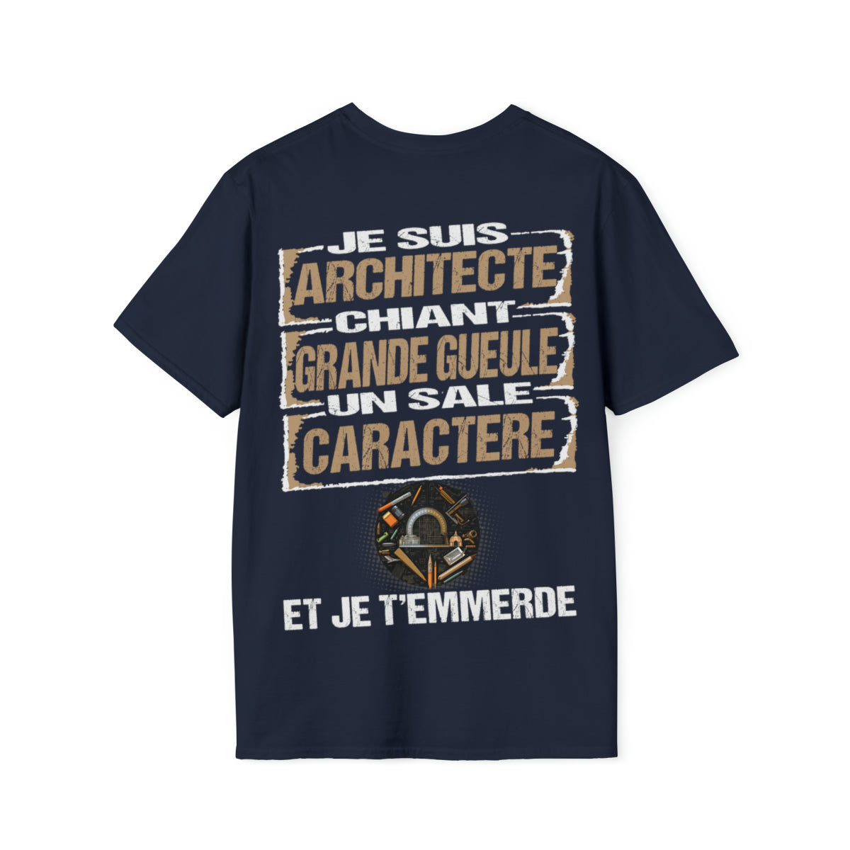 Architecte, chiant, grande gueule, un sale caractère