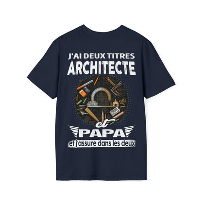 Architecte et papa, et j'assure dans les deux