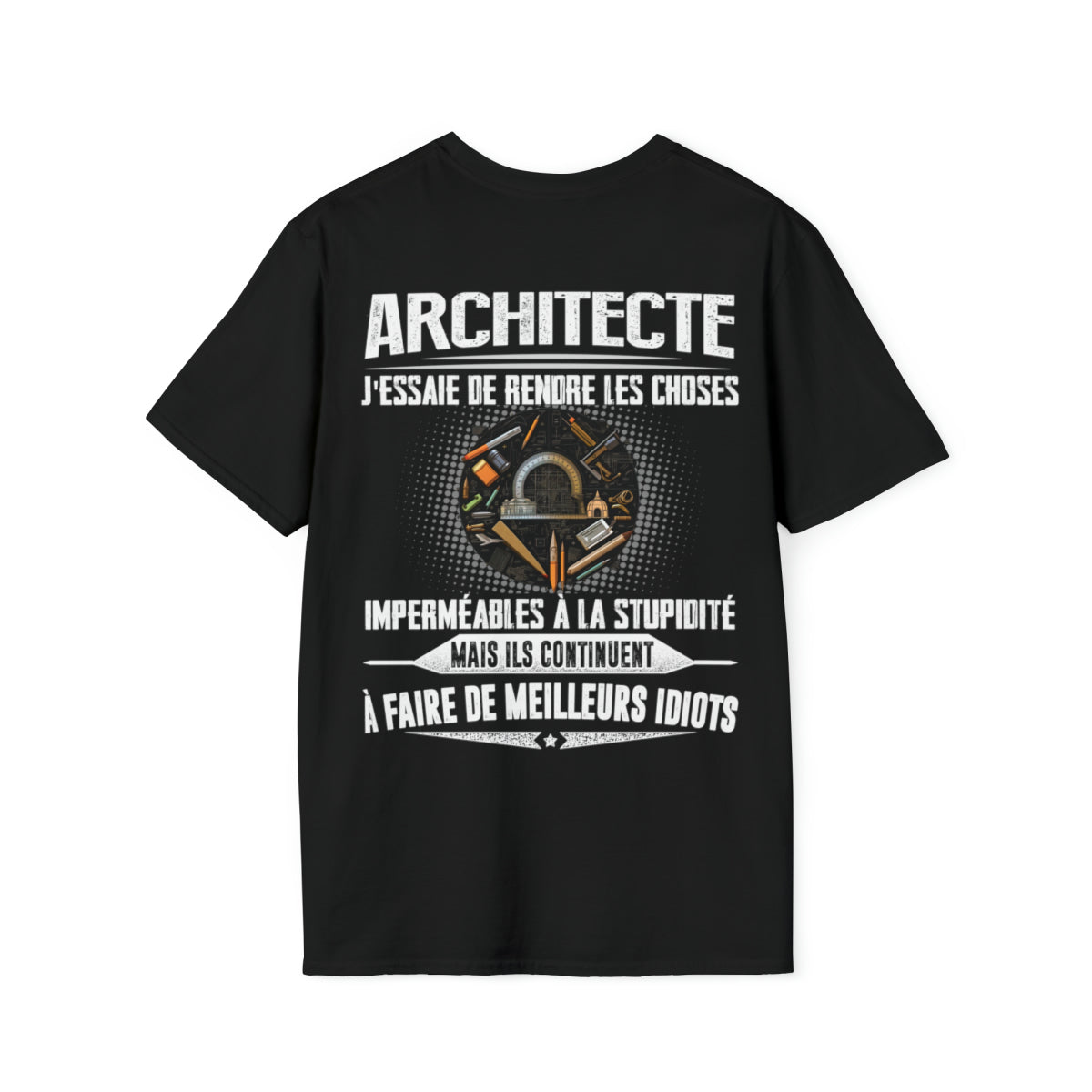 Architecte, j'essaie de rendre les choses imperméables à la stupidité