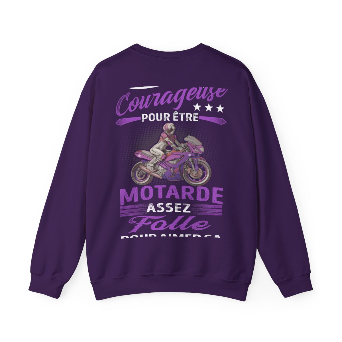Assez courageuse pour être motarde assez folle pour aimer ça
